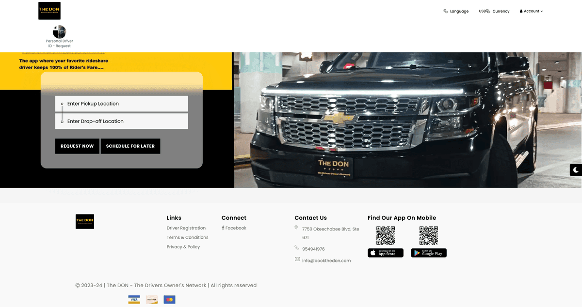 Book The Don screenshot