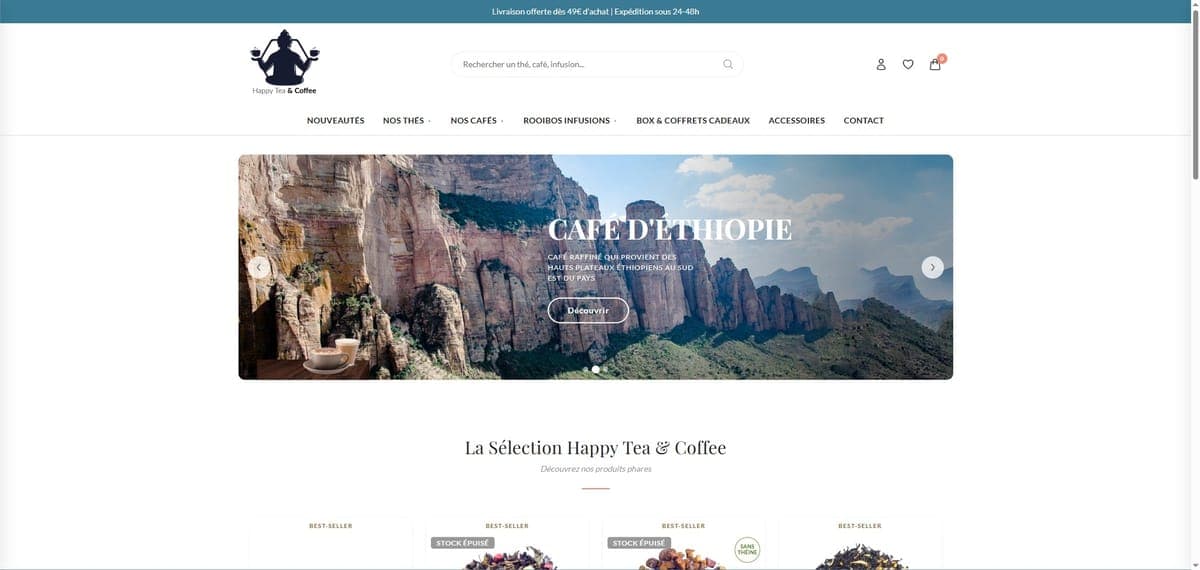 Happy Tea & Coffee screenshot