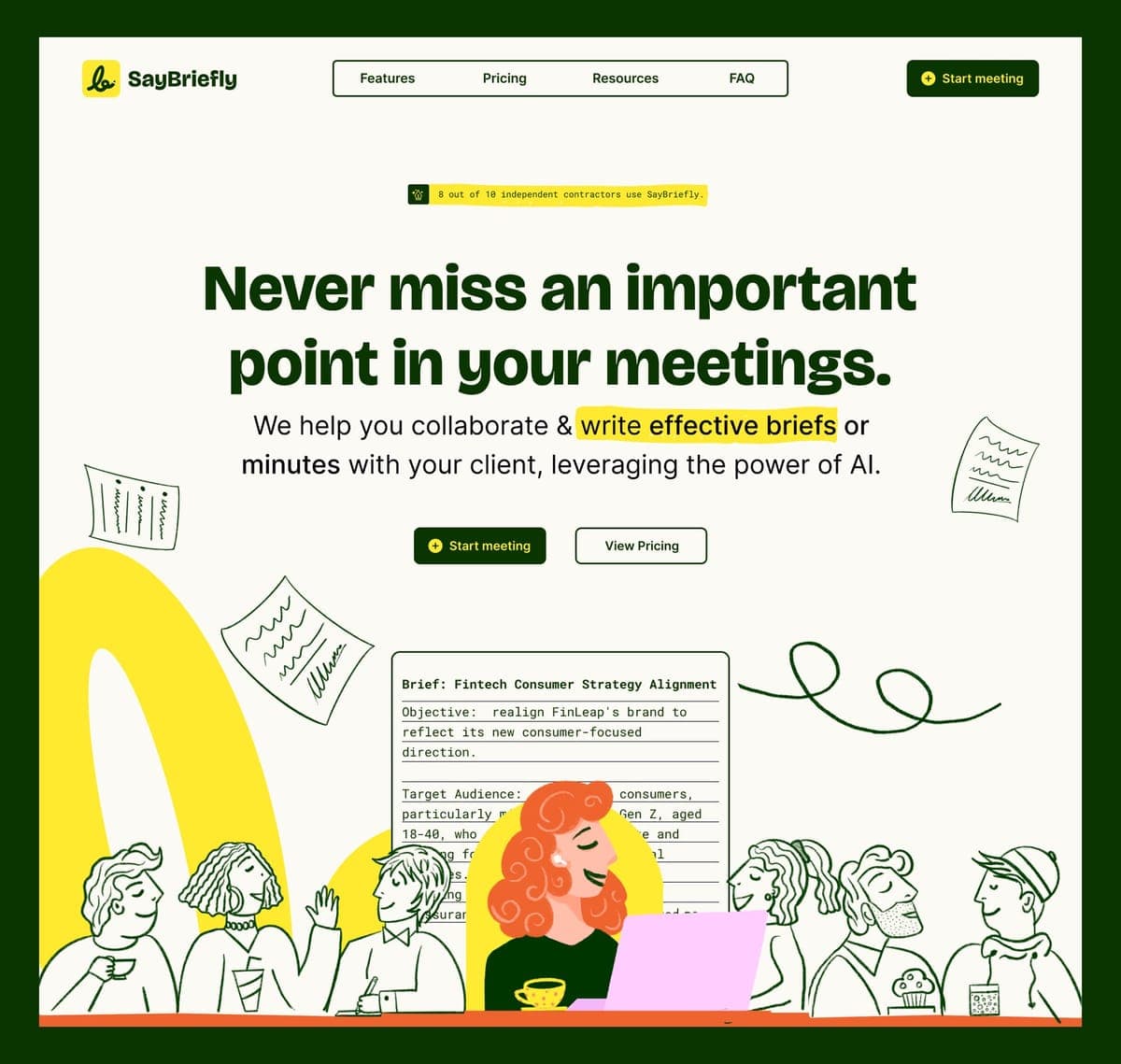 Say Briefly screenshot